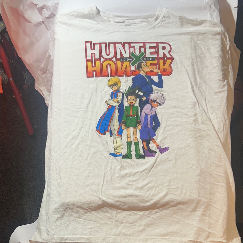 Hunter X Hunter - White Graphic Tee